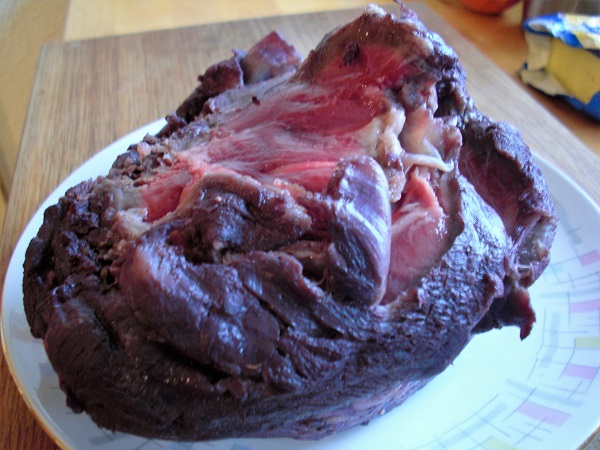 Fränkischer Wildschweinbraten von der Keule