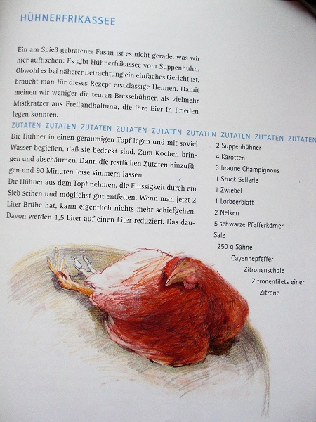 Hühnerfrikassee Rezept a la Gebrüder Lange