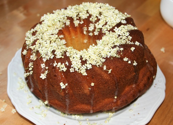 Rührkuchen mit Holunderblüten – Franken ist wie ein kleines Wunderland