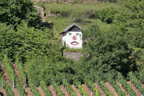 Winzerhäuschen in den Weinbergen