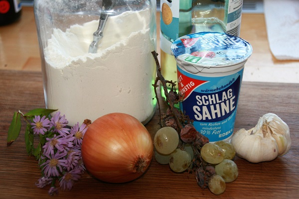 Zutaten für Weinsuppe aus Franken