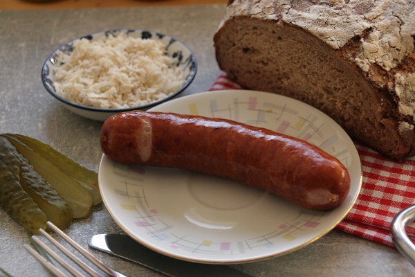 Foto fränkische Bauernseufzer mit frischem Meerrettich
