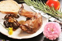 Foto Kaninchen Alcazár auf Teller
