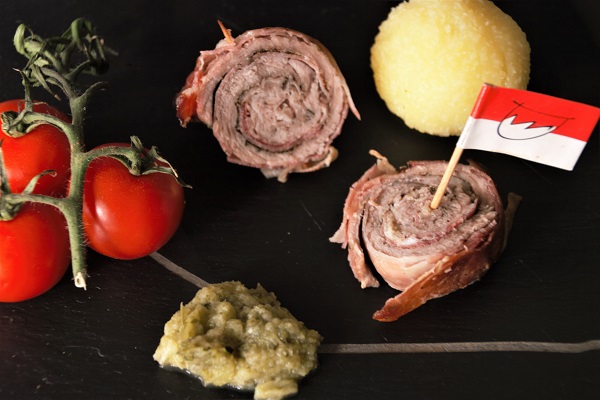 Schweinerouladen mit Bratwurstbrät – Franken ist wie ein kleines Wunderland