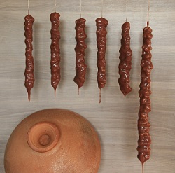 Tschurschchelas georgische Süßspeise
