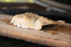Gegrillter Saibling